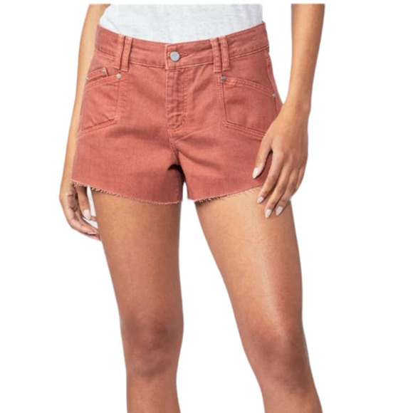 Paige shorts Mayslie utility red size 32 NEW